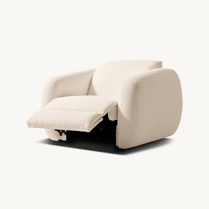 RH MONCEAU MOTION Luxury Plush Beige Modern <strong>Sofa</strong> 2-Piece Modular Sectional Power Recliner Adjustable Electric <strong>Sofa</strong> <strong>Bed</strong> - Product Image 5