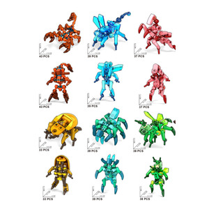 2025 New Hot Bán xây dựng khối Khủng Long & Côn trùng đồ chơi giáo dục DIY thu thập khối & mô hình xây dựng đồ chơi khuyến mại đồ chơi - Product Image 6