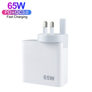 Precio de fábrica Nuevo PD 65W Puerto USB C Carga rápida Tipo C Cargador rápido de viaje portátil Adaptador de viaje para iPhone <span class=keywords><strong>Apple</strong></span> XiaoMi - Product Image 3
