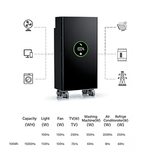 Module de stockage d'énergie empilable de type split en phosphate de fer et lithium résidentiel avec module de charge rapide et pack de batteries - Product Image 4