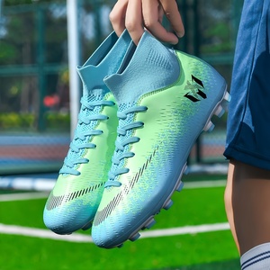 Nouvelle chaussure de Football homme bottes de Football Original Superfly haute cheville <span class=keywords><strong>SG</strong></span> Crampons extérieur chaussette crampons baskets chaussures de Futsal - Product Image 5