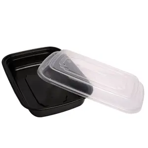Support Customized Microwave Rectangular Disposable Food Lunch Box