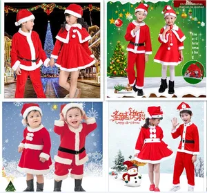 HESPER Elegante Ropa Navideña para Niños y Niñas, Trajes de Papá Noel para Espectáculos de Ballet - Product Image 2