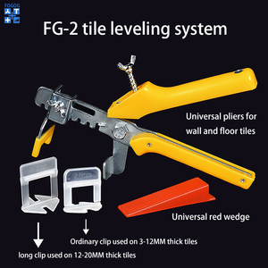 RTS FG-2 Tile <strong>Leveling</strong> <strong>System</strong> 1.5mm Clips 100PCS/BAG - Product Image 2