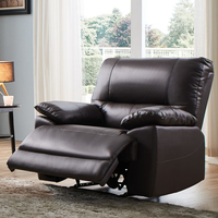CY Furniture Fauteuil de canapé inclinable électrique en tissu Air Leather inclinable Canapé d'angle inclinable avec massage