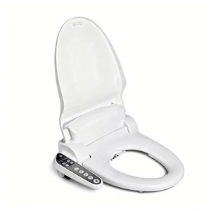 Siège de bidet électrique avec fonction lavement, massage à bulles et contrôle de température multi-niveaux pour la famille - Product Image 1