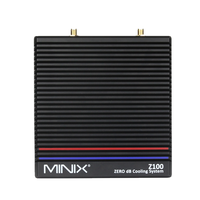 MINIX NEO Z100-0db Intel Alder N100 Mini PC para Juegos, RAM de 16 GB, SSD de 512 GB, Computadora sin Ventilador, Wifi6, BT5, DDR4, Windows 11 Pro