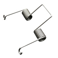 Ressort de torsion, de compression et d'extension sur mesure en acier inoxydable, zingué, oxyde noir, fabricant OEM