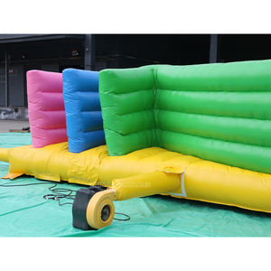 Laberinto de anillo inflable interactivo para niños y adultos, material de lona de PVC resistente de 10x10 metros - Product Image 6