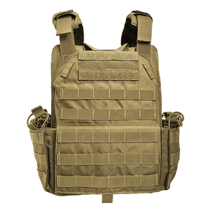 SturdyArmor Ready Stock gilet in Nylon poliestere <span class=keywords><strong>Coyote</strong></span> marrone da allenamento all'aperto 360 gradi Molle sistema tattico giubbotto portante