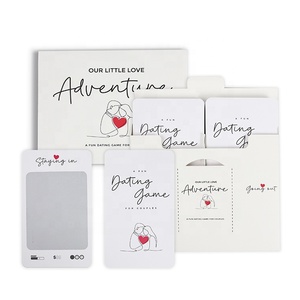 Jeux de couples personnalisés Fun Date Night Bonnes idées <span class=keywords><strong>pour</strong></span> les couples jeu de cartes à gratter <span class=keywords><strong>pour</strong></span> Unique Date Night Adventures - Product Image 2