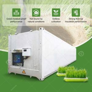 Sistema Automático de Forraje Hidropónico con Motor de Acero Inoxidable para Germinación de Trigo y Alfalfa y Cultivo de Vegetales - Product Image 3