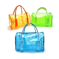 Buy Wholesale China Sport Customized Laser Travel Waterproof Pvc  Transparent Duffel Bag & Transparent Pvc Duffel Bag at USD 8
