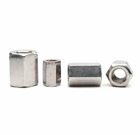 Entretoises hexagonales en acier inoxydable de classe 8, finition brute, vis M2-M6 4-40 6-32 8-32 pour montage de carte mère, modèle Gangxia