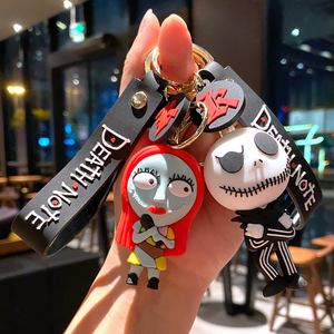 Llavero <span class=keywords><strong>de</strong></span> Silicona con Muñeco <span class=keywords><strong>de</strong></span> <span class=keywords><strong>Noche</strong></span> Llorona <span class=keywords><strong>de</strong></span> Navidad, Lindo Esqueleto, Colgante para Bolsa, Adorno, Regalo para Niños, Llavero <span class=keywords><strong>de</strong></span> Halloween - Product Image 2