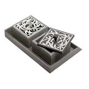 Customized Finished Wooden Mubkhar Premium Quality Handmade Designer Decorative Wooden <b>Incense</b> <b>Holder</b> - Product Image 1