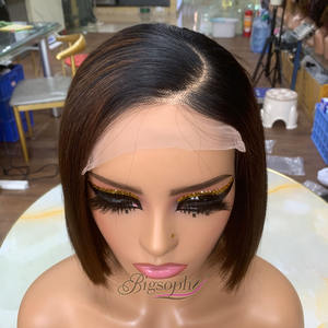 Closure sans colle 5x5 T1B4 SDD couleur naturelle 8 pouces pour tissage lisse et droit - Product Image 5