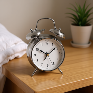 Tfa-Dostmann Nostalgia Alarm <b>Clock</b> <b>Battery</b> Operated 11.6 X 6 X 17.5 Cm Includes 1 X Aa <b>Battery</b> - Product Image 3