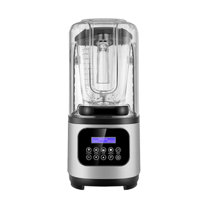2200W Large Capacity Commercial <b>Maker</b> Ice Smoothie Blender Machine Soundproof Cover Touchpad Controls 6 Blades Ma - Product Image 1