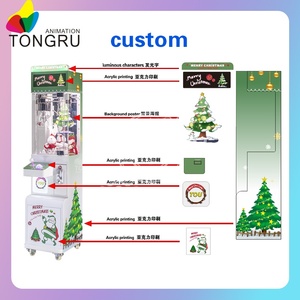 Mini Macchina Artiglio Gigante per Feste, Distributore Automatico di Premi Giocattolo, Macchina da Gioco con Gru per Bambole con Accettatore di Monete e Banconote - Product Image 6