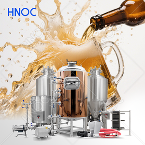 Equipo para Cerveza HNOC de 500l y 2000l, Sistema de Microcervecería Todo en Uno, Máquina para Elaborar Cerveza Artesanal - Product Image 1