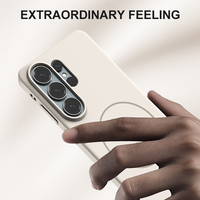 Étui de téléphone en TPU souple mat antichoc à la mode personnalisé en usine avec aimant pour Samsung S26 Ultra S26 PRO