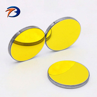Miroir métallique réfléchissant de grand diamètre à haute réflexion, vente en gros, miroir Laser Co2