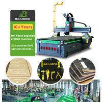Enrutador CNC con Husillo ATC 2030 para Madera, Máquina de Tallado de Madera, Enrutador CNC con Cambiador Automático de Herramientas, Enrutador CNC ATC 1325
