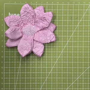 Applique brodée en dentelle <span class=keywords><strong>3D</strong></span> ZSY avec fleurs, pierres et perles, patchs floraux <span class=keywords><strong>3D</strong></span> pour chapeaux et vêtements - Product Image 4