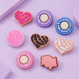 Conchas Mexicanas Personalizadas al por Mayor, Tapas de PVC Desechables Ecológicas para Pajitas, Accesorios para Bares, Vasos, Juegos de Regalo para Fiestas - Product Image 2