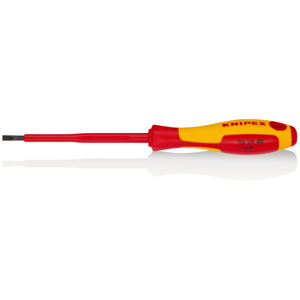 Destornilladores para Electricistas KNIPEX 98 20 40 para Tornillos de Cabeza Plana con Mango Aislado Multicomponente, Probado con VDE - Product Image 1