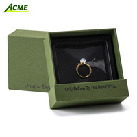 Boîte à bijoux en carton écologique haut de gamme, faite à la main, avec couvercle et tiroir pour colliers, bagues, boucles d'oreilles, bracelets - Boîte cadeau personnalisable