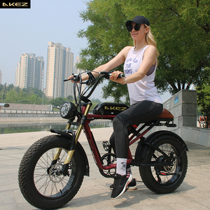 Vélo électrique 48 volts à grande autonomie, super puissant, écologique, avec pneus larges de 20 pouces - Product Image 6