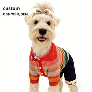 Ensemble de pulls assortis arc-en-ciel personnalisable pour chien et chat - Product Image 1