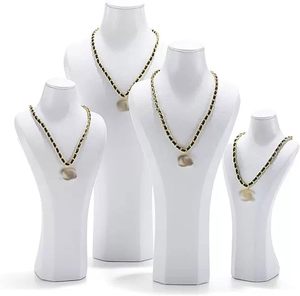 Présentoir de Luxe en Résine pour Bijoux, Buste Mannequin pour Boucles d'Oreilles et Colliers, Accessoires de Présentation en Gros - Product Image 3