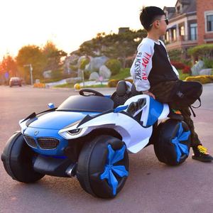 Coche eléctrico Xjl-100 para niños, 4 ruedas, de plástico, con control remoto, juguete unisex para edades de 5 a 7 años, origen Hebei. - Product Image 1