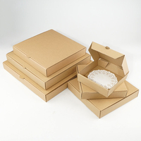 Cartons de pizzeria en kraft épais, biodégradables, écologiques, résistants, renforcés, ondulés, sur mesure