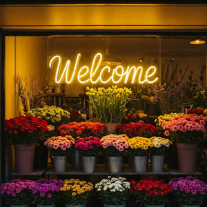 Enseigne au néon LED personnalisée pour la publicité extérieure, la décoration de fête, matériau acrylique imperméable, intensité réglable, montage mural - Product Image 4