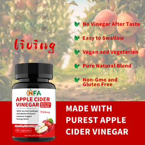 Cápsulas de Vinagre de Sidra de Manzana Herbal Natural con Antioxidantes, Aumentan el Metabolismo y Mejoran la Salud de la Piel - Product Image 2