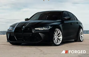 MN Forged BMW G80 M3 Custom Wheels Showcase TE37 Llantas para un agarre de invierno óptimo y un estilo dinámico del mercado de accesorios