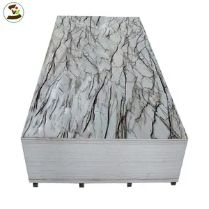 Pvc Marble Panel Waterproof Uv Coating Pvc Marble Sheet / Pvc Wall Panel Pakistan Price