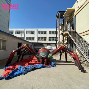 20ft Halloween front yard decorazione enorme modello di ragno gonfiabile palloncino animato C1 - Product Image 2