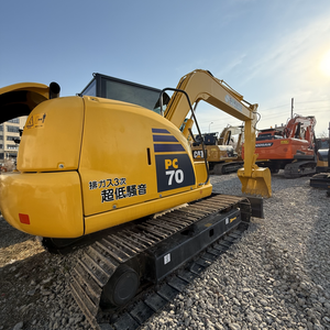 Gran oferta, excavadora sobre orugas Komatsu usada, alta calidad, eficiente, 7 toneladas, peso operativo, Motor hidráulico, rodamiento de bomba de motor - Product Image 2