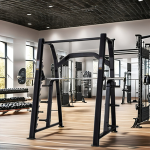 Machine de musculation commerciale Smith avec logo personnalisé, équipement d'entraînement multifonctionnel complet pour exercices de pectoraux et d'épaules L-8063 Mul - Product Image 1