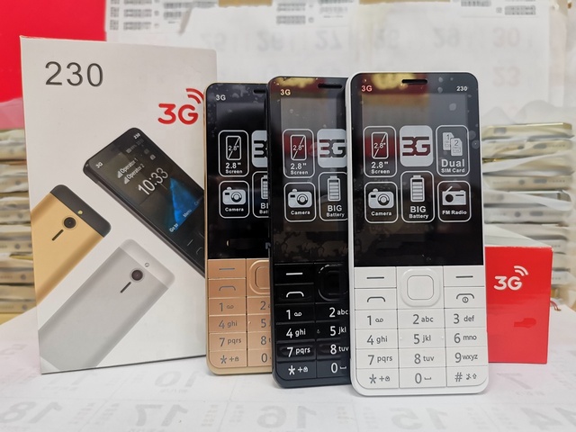 Trending Product 2026 230 Cheap Price 3g Mobile Phone