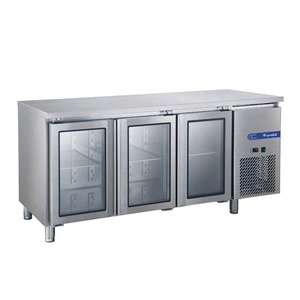 Furnotel <span class=keywords><strong>Sous</strong></span>-couter Congélateur Commercial <span class=keywords><strong>Sous</strong></span> Comptoir 3 Portes Ventilateur De Refroidissement Congélateur Restaurant Équipement De Stockage À <span class=keywords><strong>Froid</strong></span> - Product Image 5