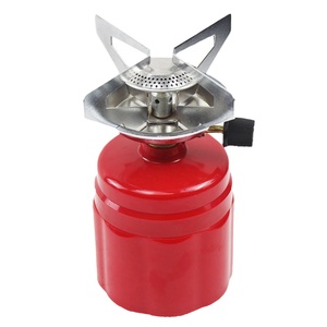 Estufa de gas portátil para acampar, quemador individual para cocinar al aire libre, estufa de gas portátil - Product Image 1