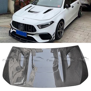 Pour Mercedes Benz Classe A W177 A45 Tuning automobile Nouveau capot moteur avant en fibre de carbone TA - Product Image 2
