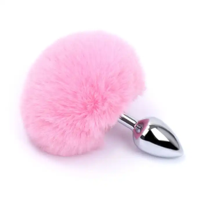 Juego de Tapones Anales Sexys y Esponjosos para Adultos, Cola de Conejo, Acero Inoxidable, Unisex, Impermeable, Juguetes de Placer para <span class=keywords><strong>Juegos</strong></span> SM - Product Image 6