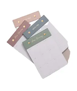 Macaroon Color Loose-Leaf Daily Planner Notepad - 64 Abreiß blätter, 7,6*5,5 "Notepad Goal Tracker Organizer To Do List